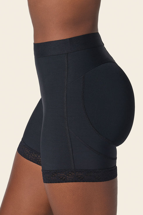 Leonisa Mid-rise Sculpting Butt Lifter Shaper Short